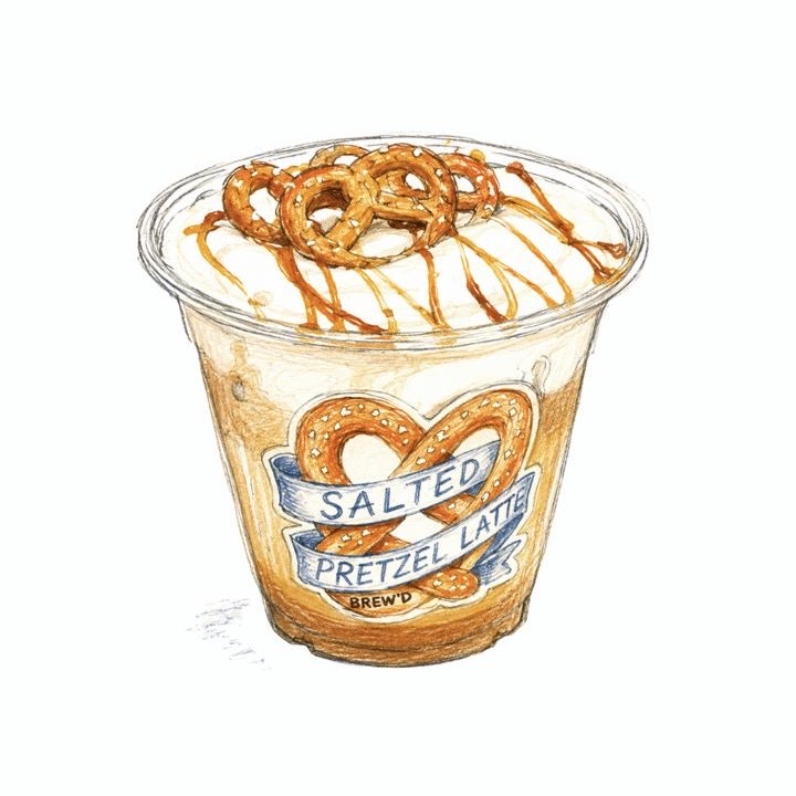 Salted Pretzel Latte